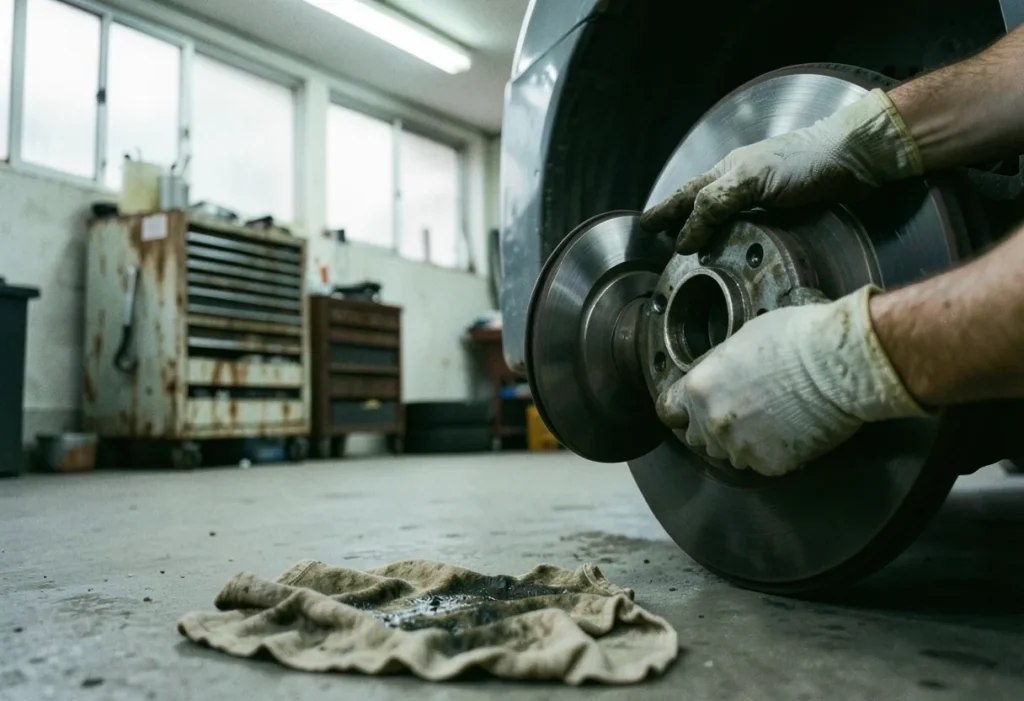 Brake Disc Replacement Bath