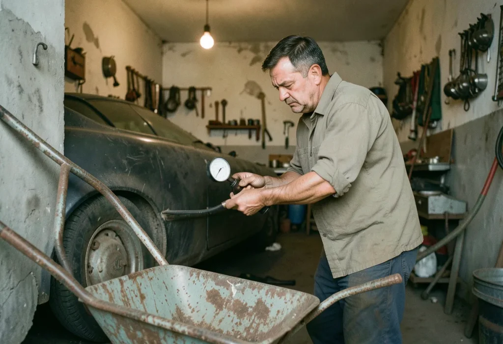 Cheap MOT Test Bath